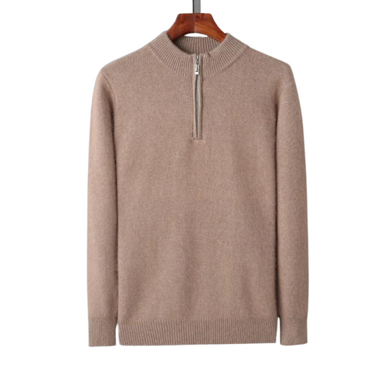 Siena 100% Cashmere Zip Up