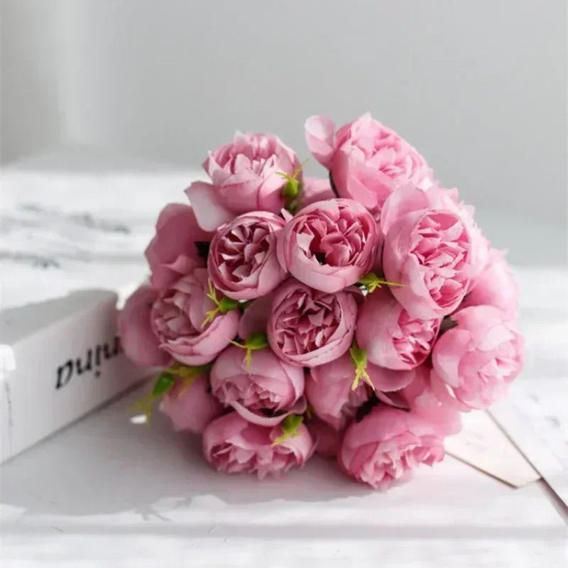 timeless Silk Peony Bouquet