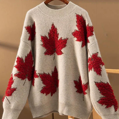 Maple Cashmere Knit Sweater