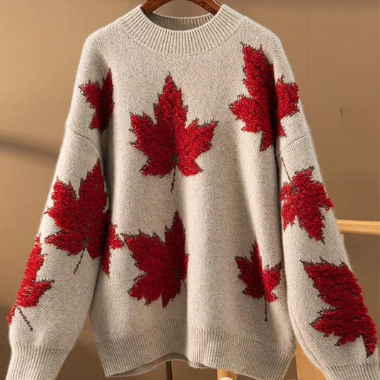 Maple Cashmere Knit Sweater