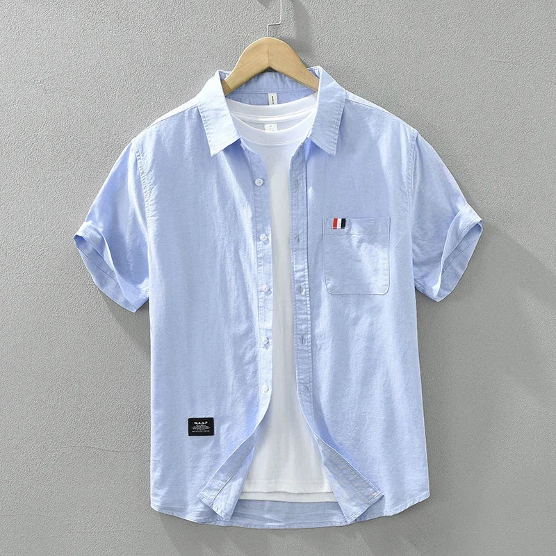 Savannah Cotton Short Sleeve Shirt