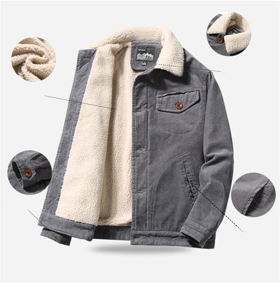 Mens Cotton Winter Jacket - Sydney Thomas