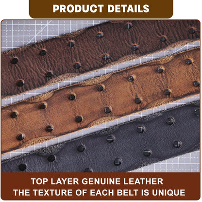 Brisbane Genuine Leather Belt