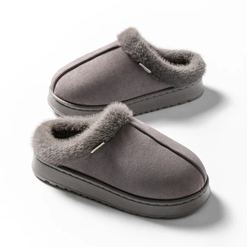 Bordeaux Leather Slippers