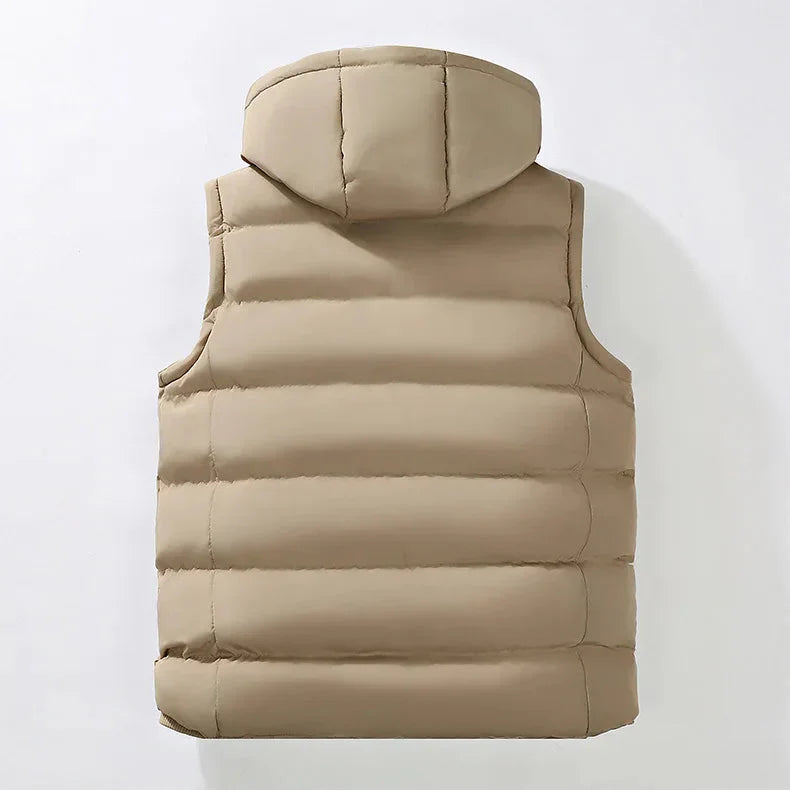 Glacier Wool Hooded Vest