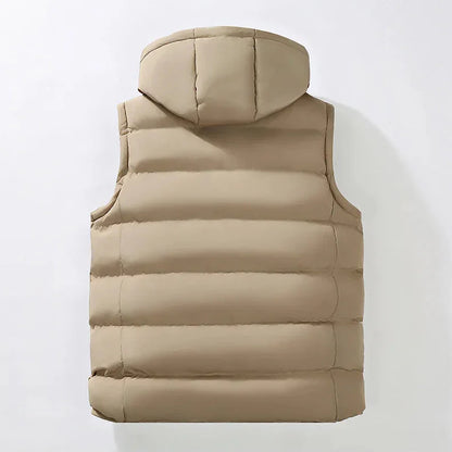 Glacier Wool Hooded Vest