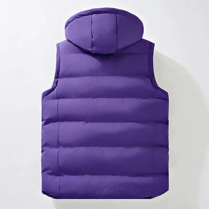 Glacier Wool Hooded Vest