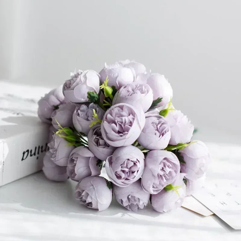 timeless Silk Peony Bouquet