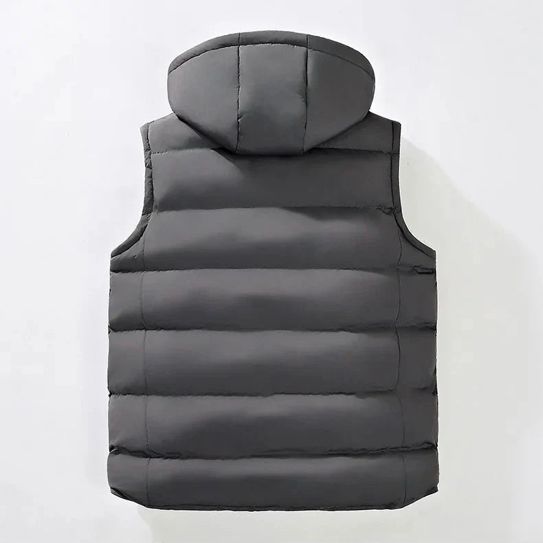 Glacier Wool Hooded Vest