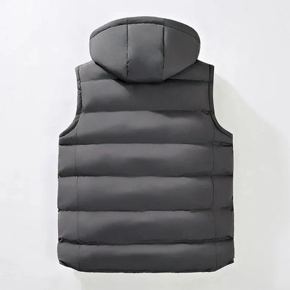 Glacier Wool Hooded Vest
