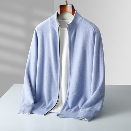 Florence Cashmere Zip Cardigan