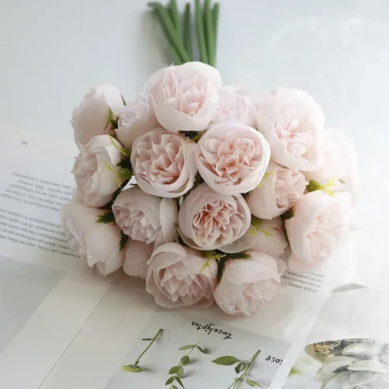 timeless Silk Peony Bouquet