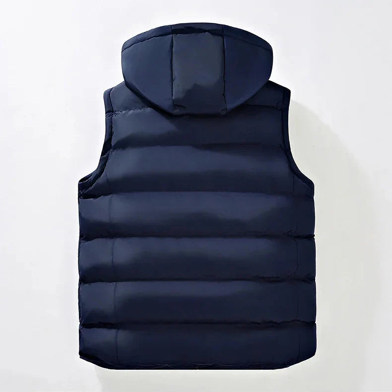 Glacier Wool Hooded Vest