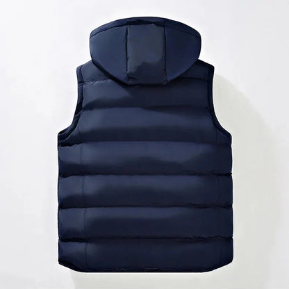 Glacier Wool Hooded Vest