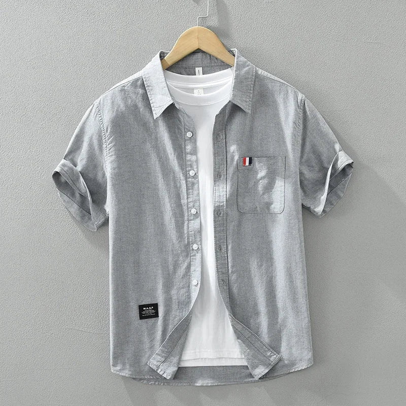 Savannah Cotton Short Sleeve Shirt