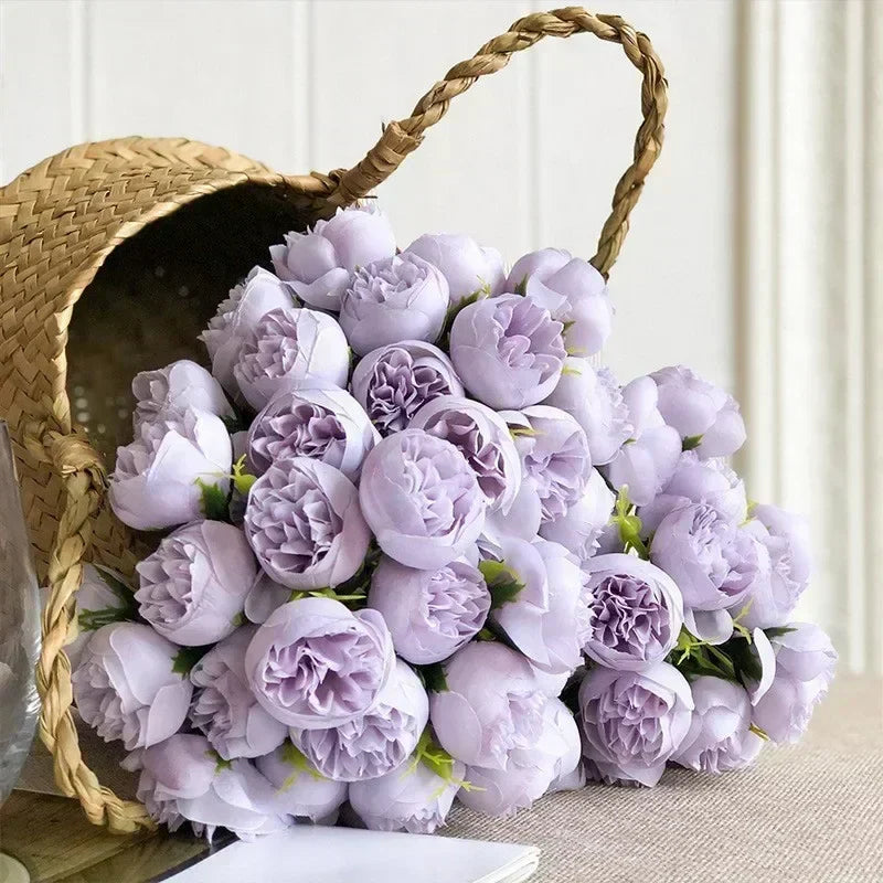 timeless Silk Peony Bouquet