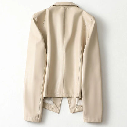 Corliss Lambskin Blazer