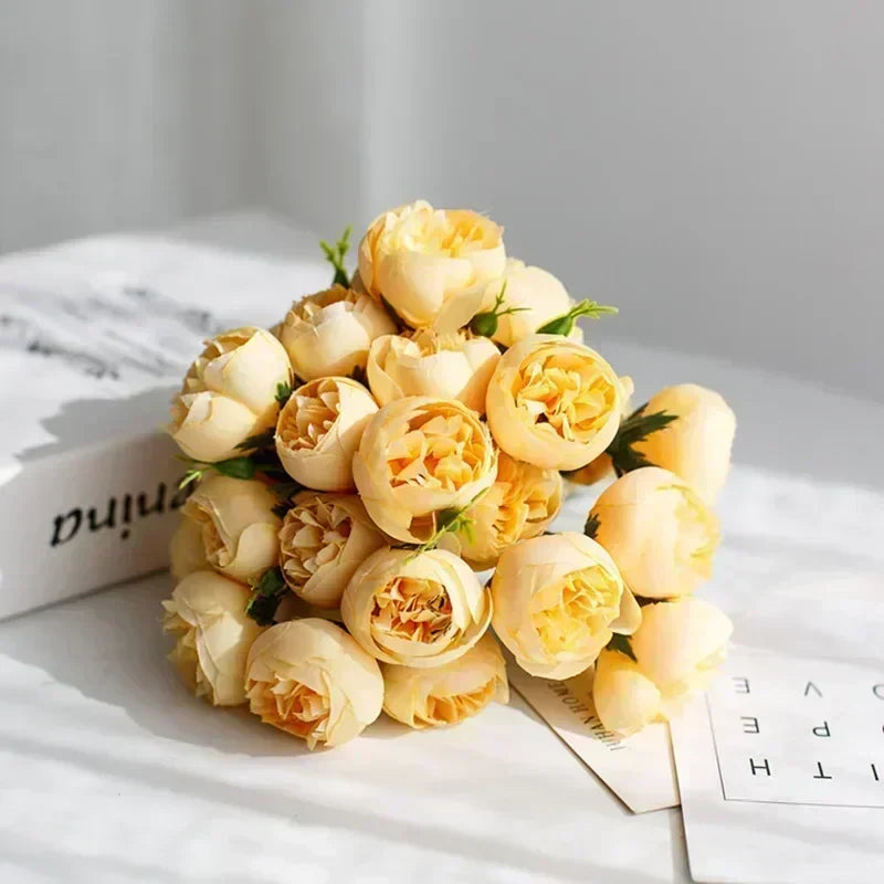 timeless Silk Peony Bouquet