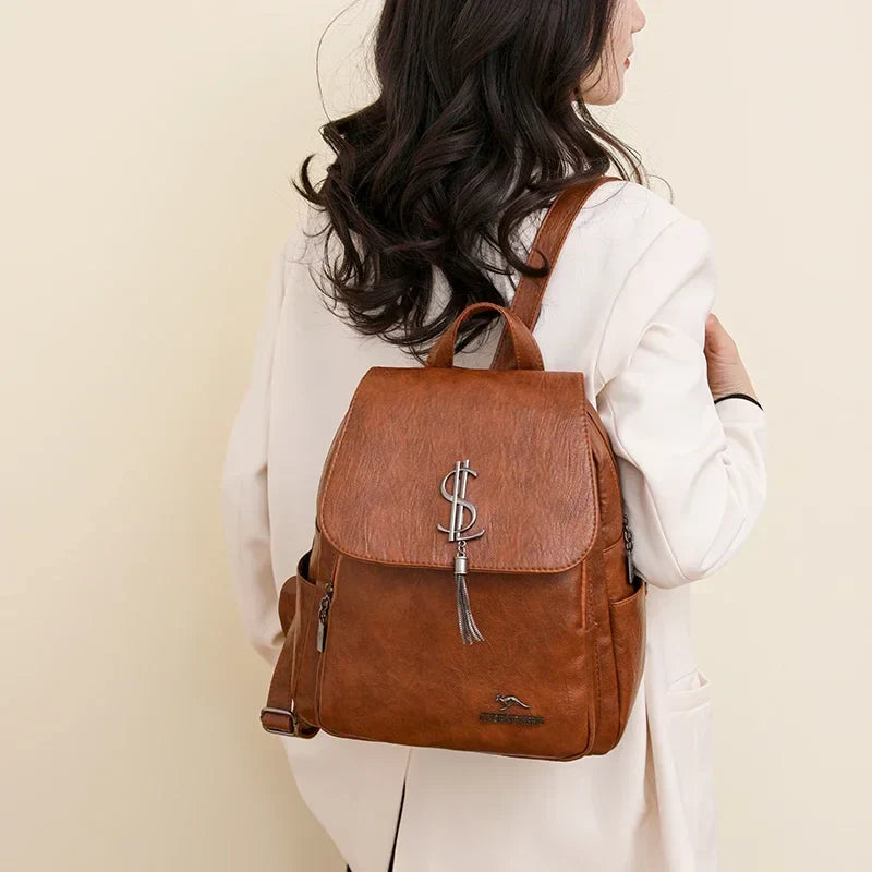 Savannah Leather Backpack