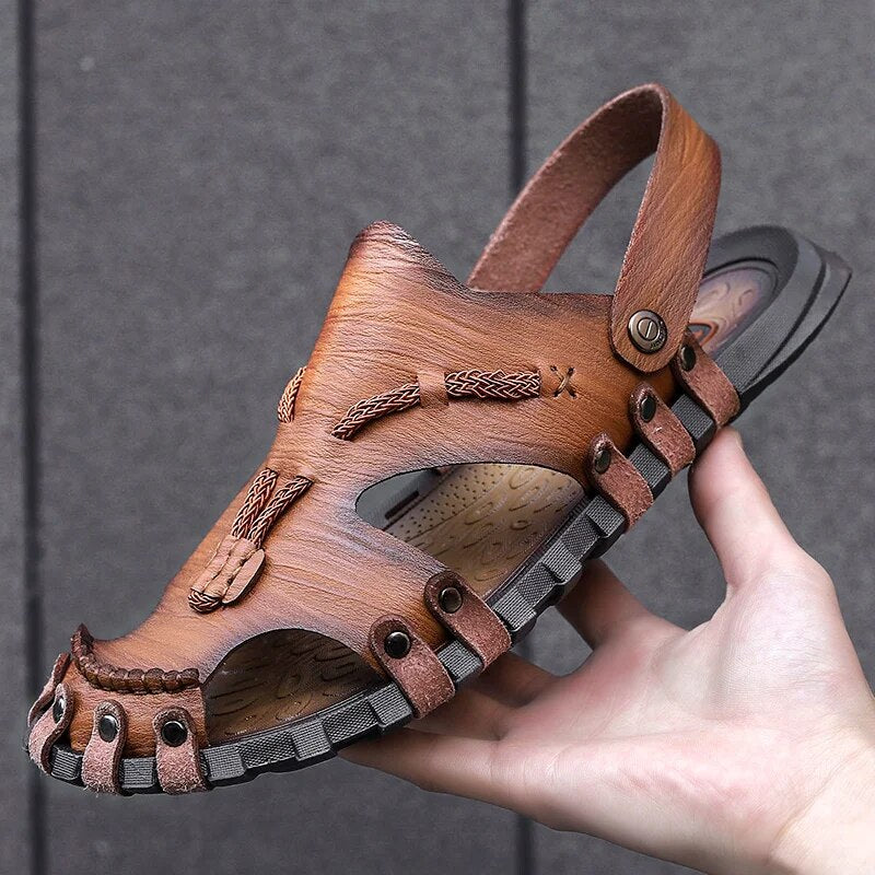 Tribal Genuine Leather Sandals - Sydney Thomas