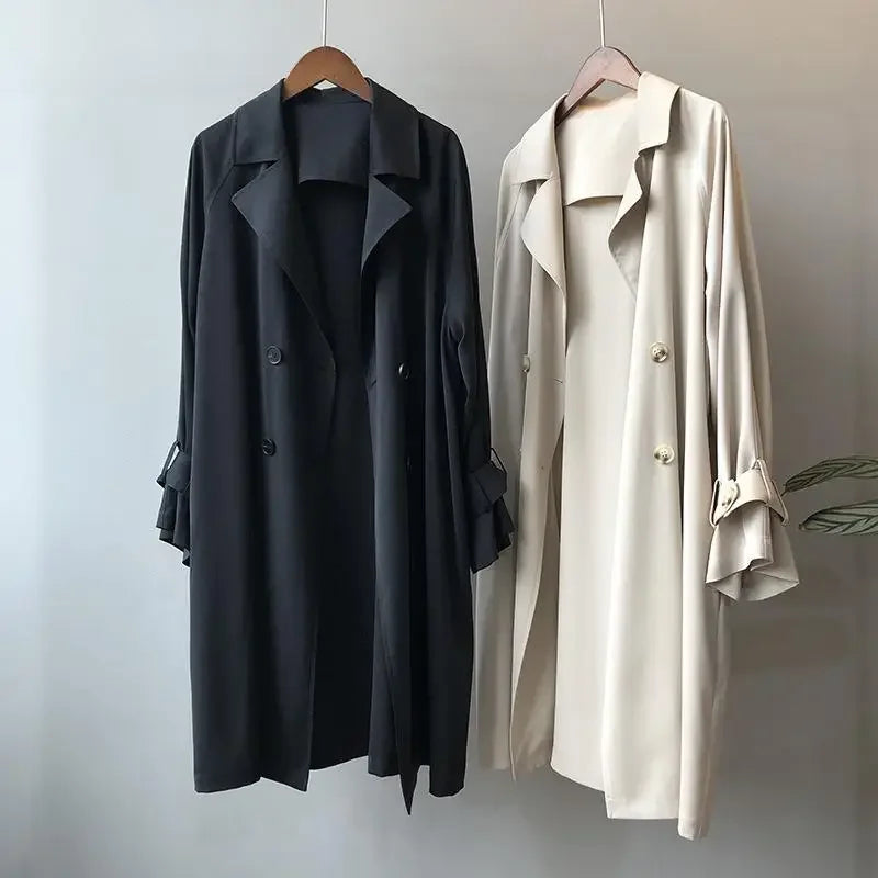 Lyssan Wool Trench Coat