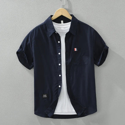 Savannah Cotton Short Sleeve Shirt