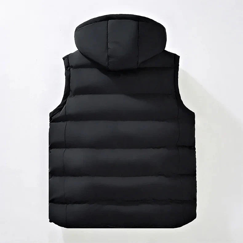 Glacier Wool Hooded Vest