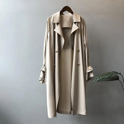Lyssan Wool Trench Coat