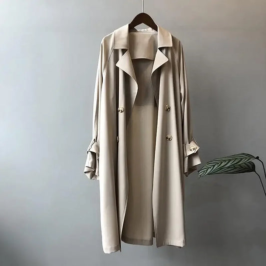Lyssan Wool Trench Coat