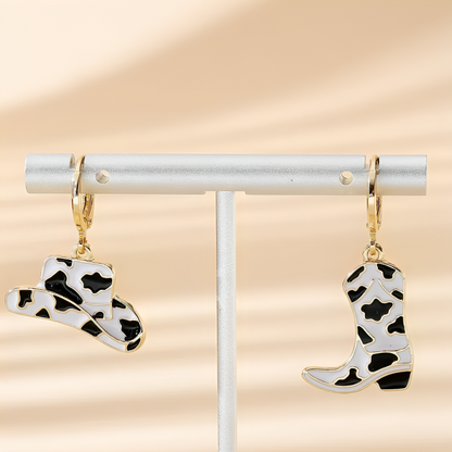 Cowpokes Cowboy Earrings - Sydney Thomas