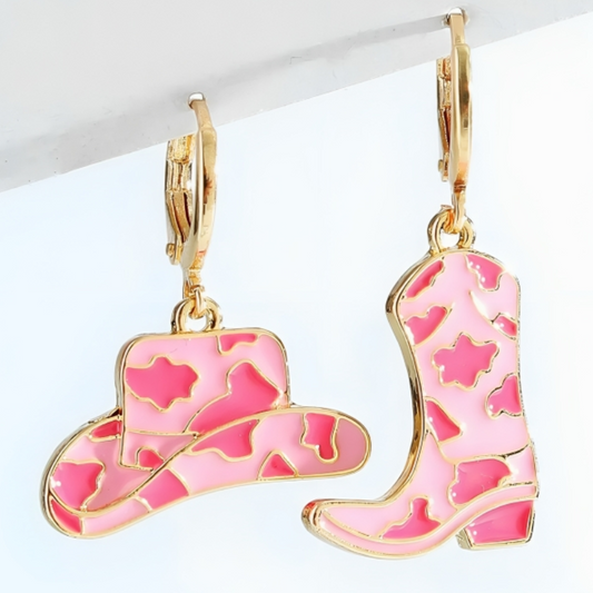 Cowpokes Cowboy Earrings - Sydney Thomas