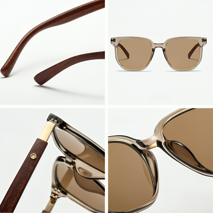 Handcrafted Wooden Sunglasses - Sydney Thomas