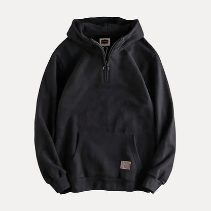 Dover Cotton Half-Zip Hoodie