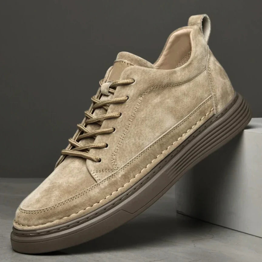Romano™ - Italian Leather Sneakers - Sydney Thomas