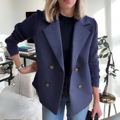 Valencia Wool Sweater Blazer