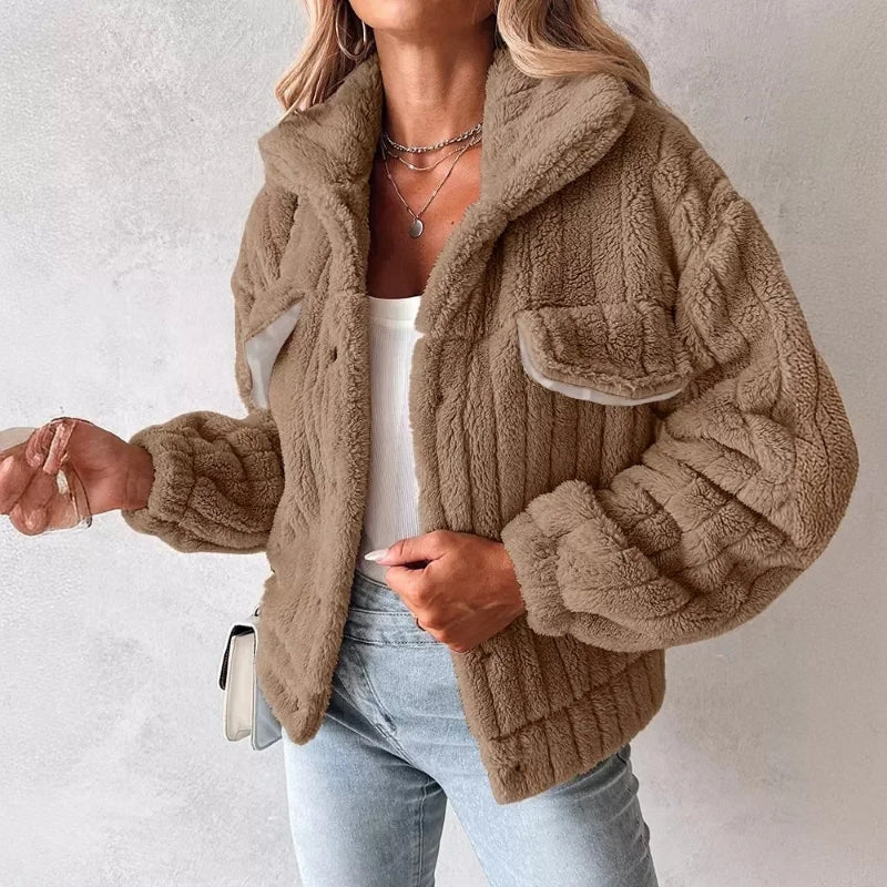 Aspen Fur Trucker Jacket