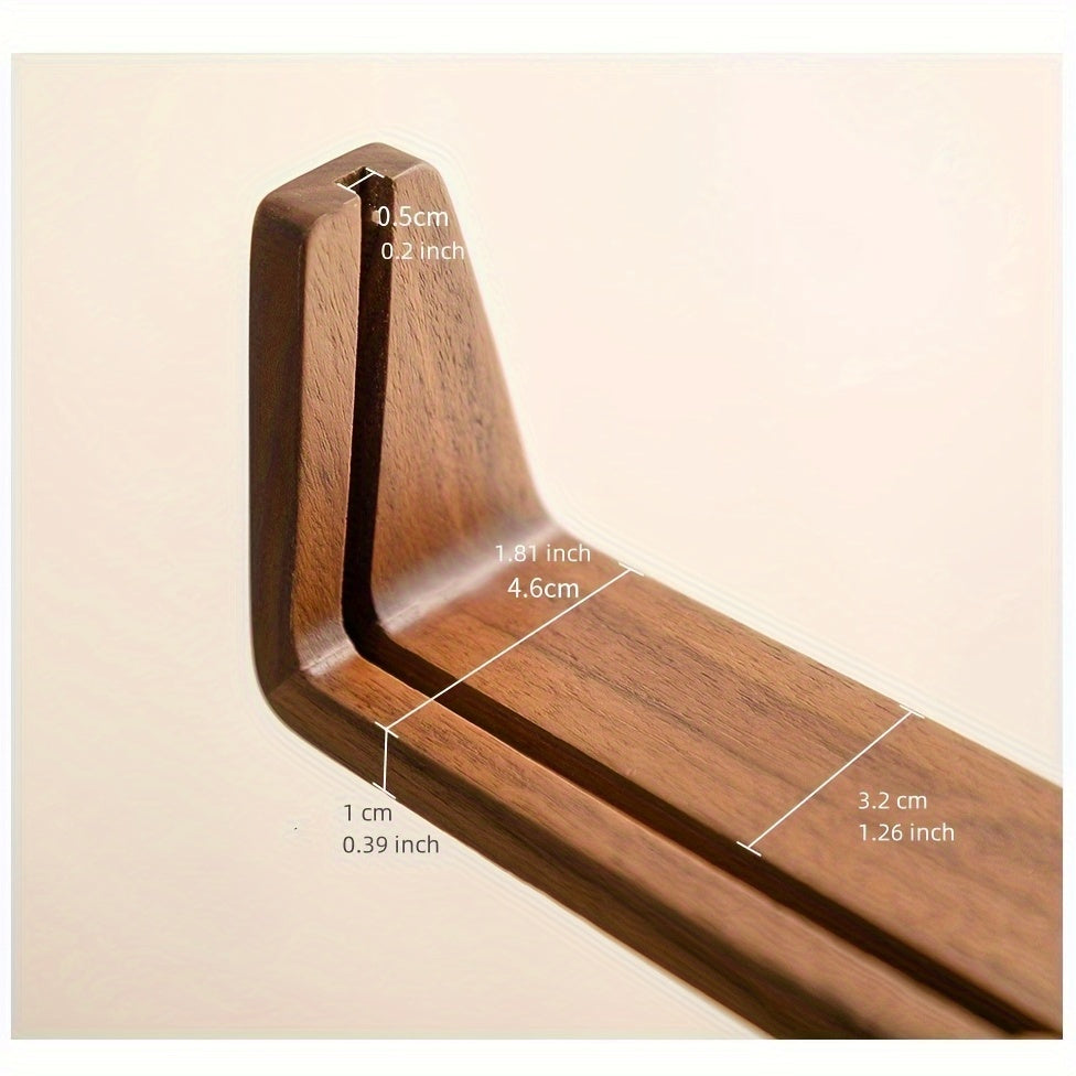 Acrylic & Wood Photo Frame | Minimalist U-Shaped Display Stand