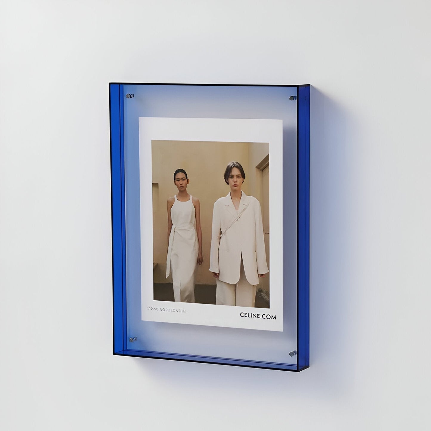 contemporary Acrylic Picture Frame With Transparent Design
