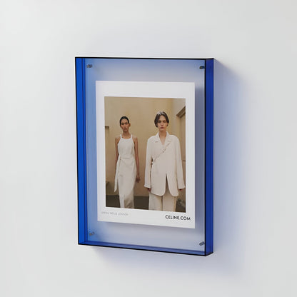 contemporary Acrylic Picture Frame With Transparent Design