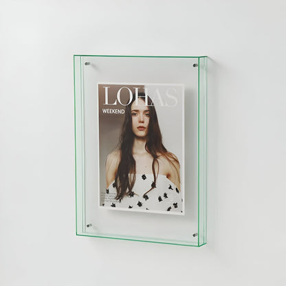 contemporary Acrylic Picture Frame With Transparent Design