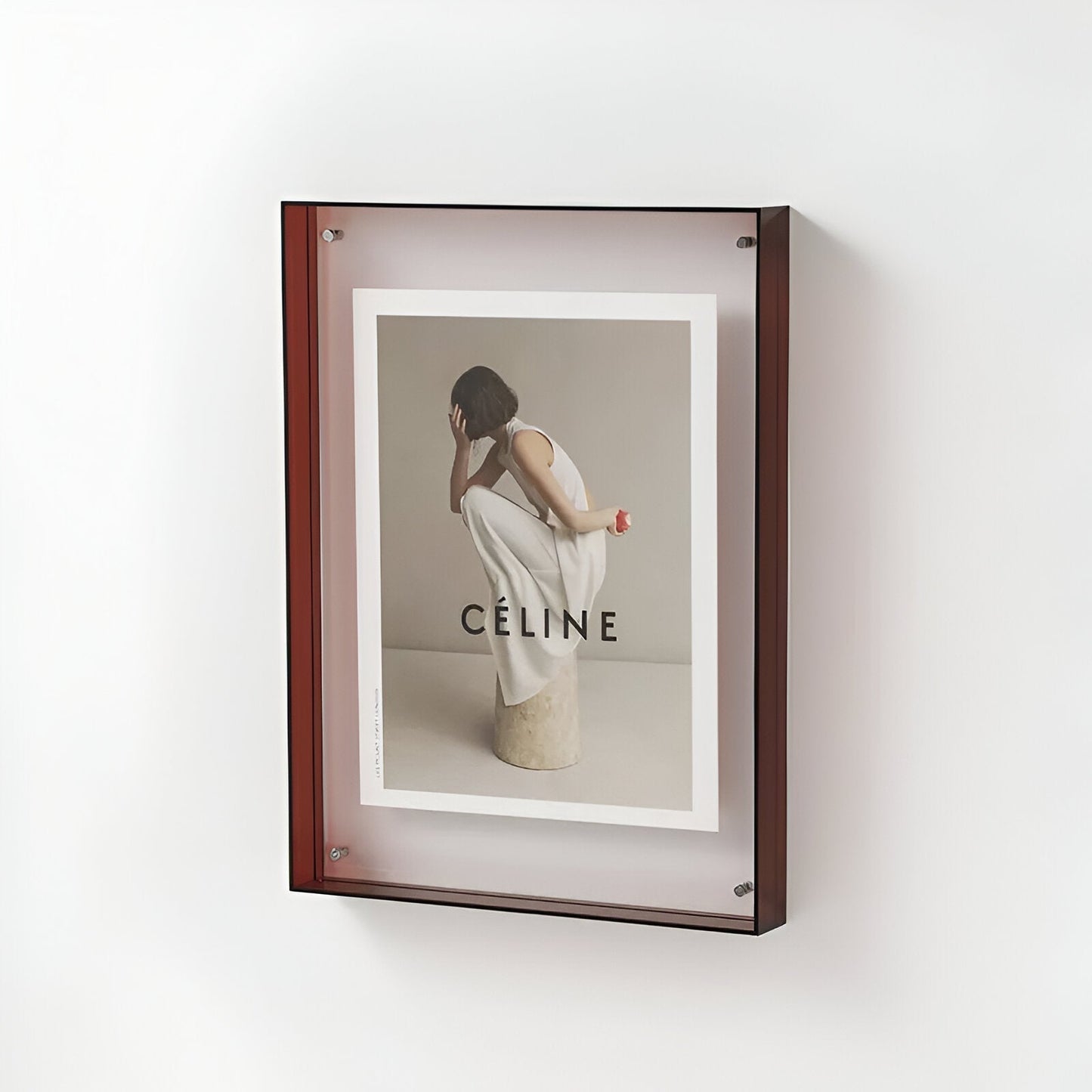 contemporary Acrylic Picture Frame With Transparent Design