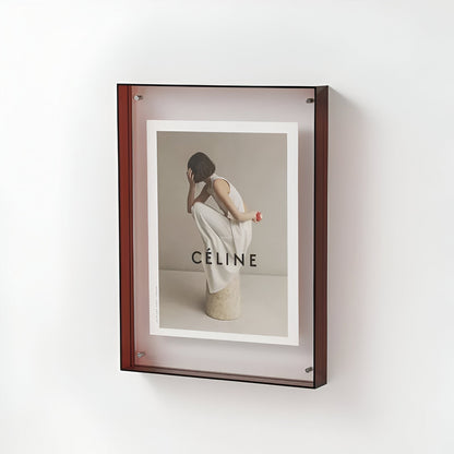 contemporary Acrylic Picture Frame With Transparent Design