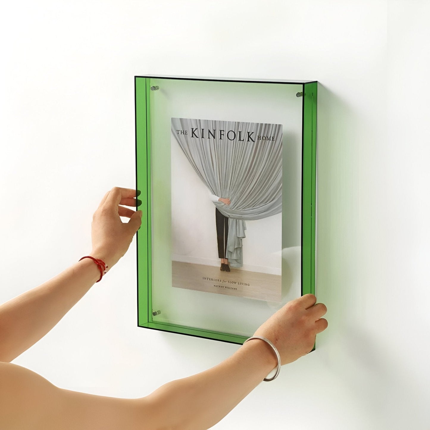 contemporary Acrylic Picture Frame With Transparent Design