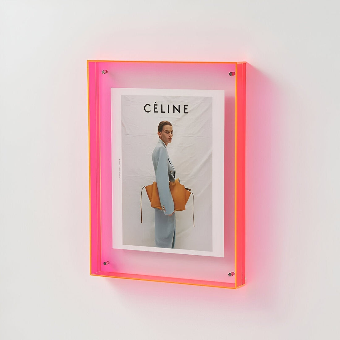 contemporary Acrylic Picture Frame With Transparent Design