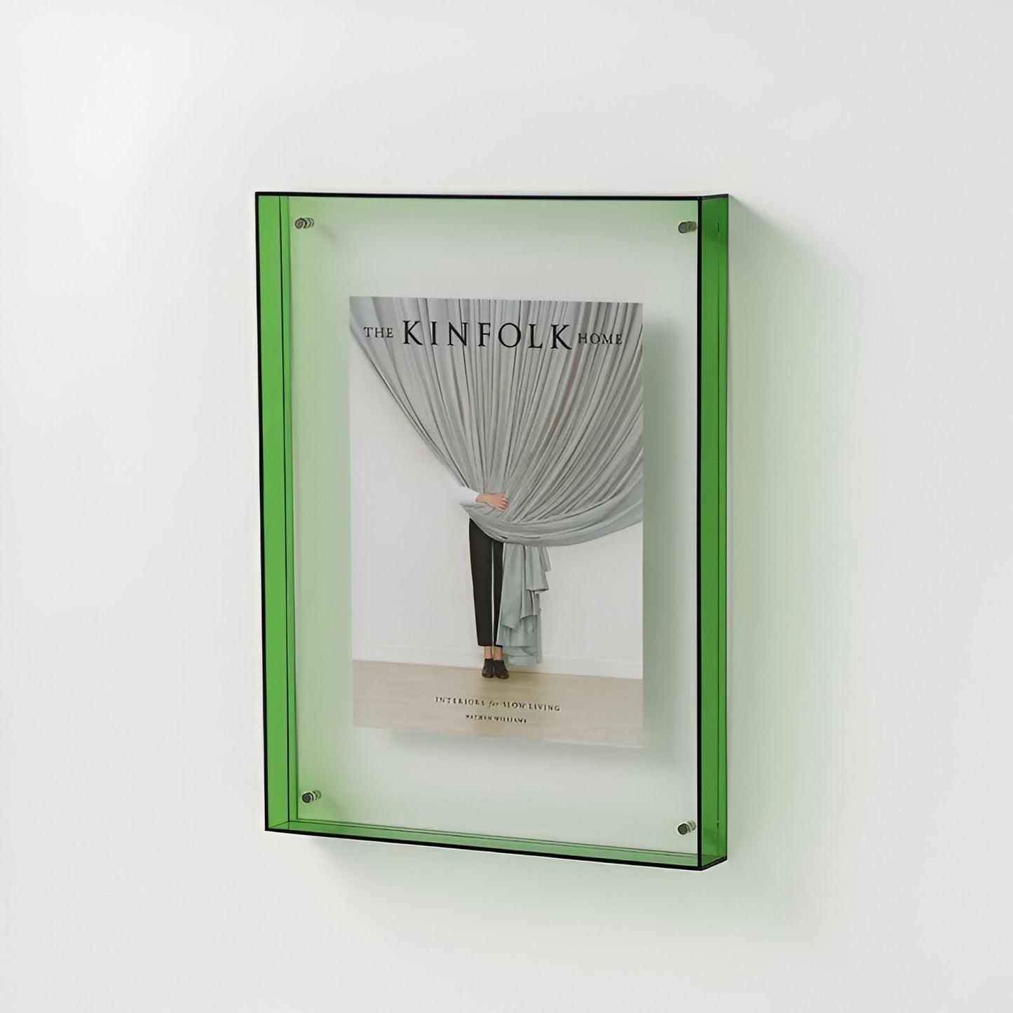 contemporary Acrylic Picture Frame With Transparent Design