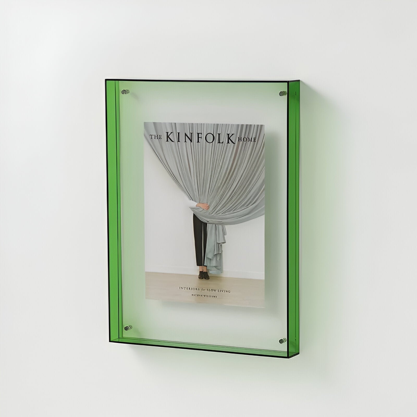 contemporary Acrylic Picture Frame With Transparent Design