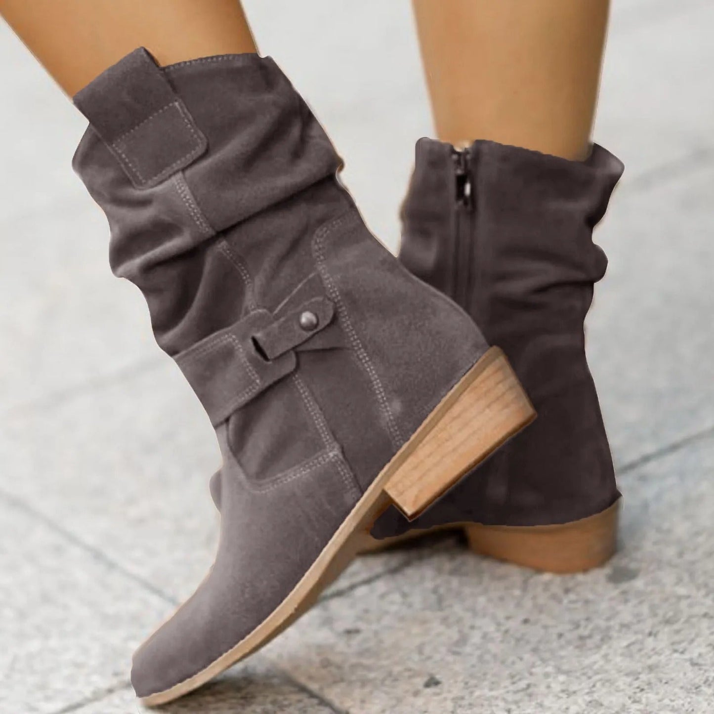 Milan Suede Ankle Boots