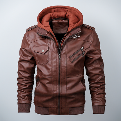 Bordeaux Premium Leather Jacket