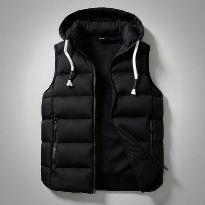 Glacier Wool Hooded Vest