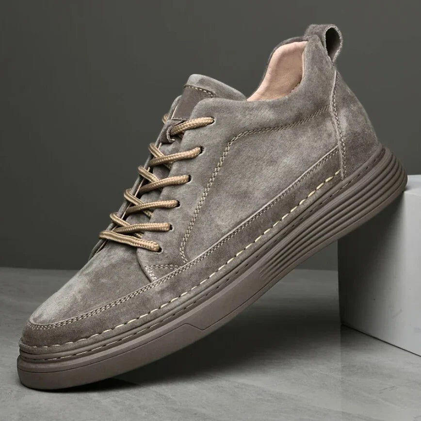 Romano™ - Italian Leather Sneakers - Sydney Thomas